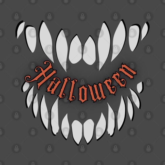 Halloween Scary Teeth by Mazzlo Shop