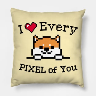 I love every Pixel of You Pillow