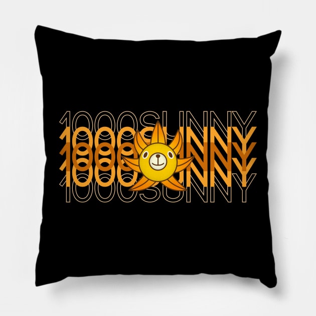 Thousand Sunny Pillow by Spindor