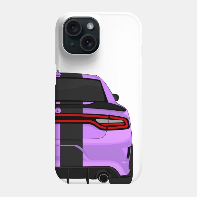 DODGE CHARGER VIOLET Phone Case by VENZ0LIC