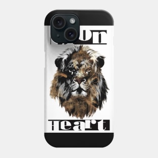 Lion Heart Phone Case