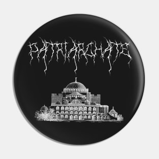 Eastern Orthodox Black Metal Patriarchate Hagia Sophia Pin