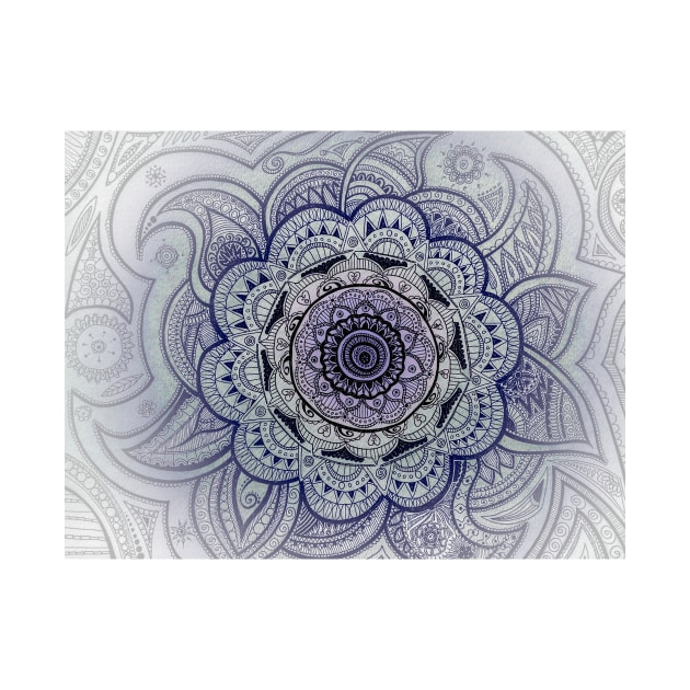 Mandala Purple by calamarisky