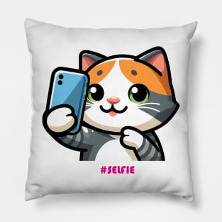 Cat Selfie Pillow