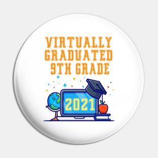 Kids Virtually Graduated 9th Grade in 2021 Pin