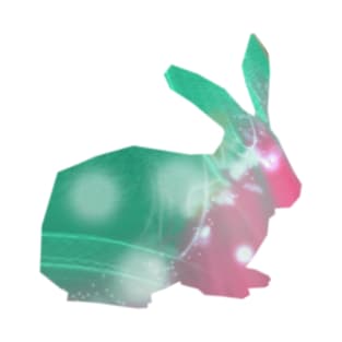 Abstract pastel bunny T-Shirt