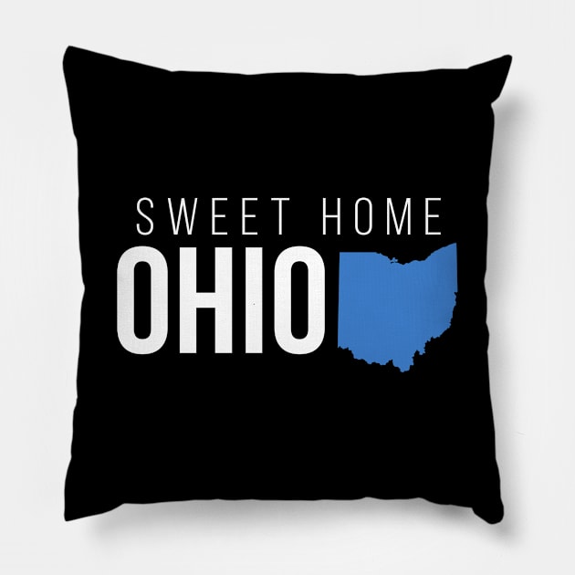 Ohio Sweet Home Pillow by Novel_Designs