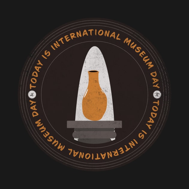 Today is International Museum Day Badge by lvrdesign