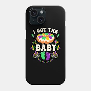 I Got The Pregnancy Announcement  Mardi Gras Phone Case