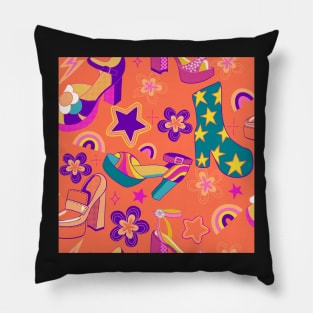 Disco funky fashion Pillow