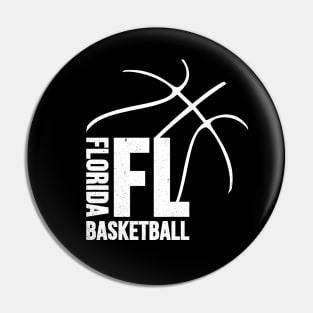 Florida Basketball 02 Pin