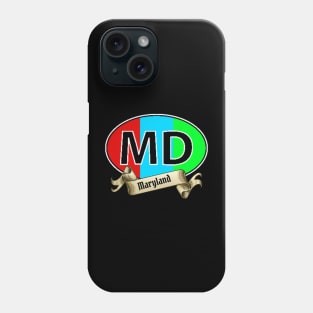 MARYLAND BANNER DESIGN Phone Case