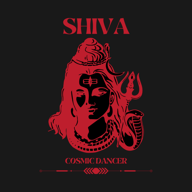 Shiva the Cosmic Dancer by BhaktiCloudsApparel