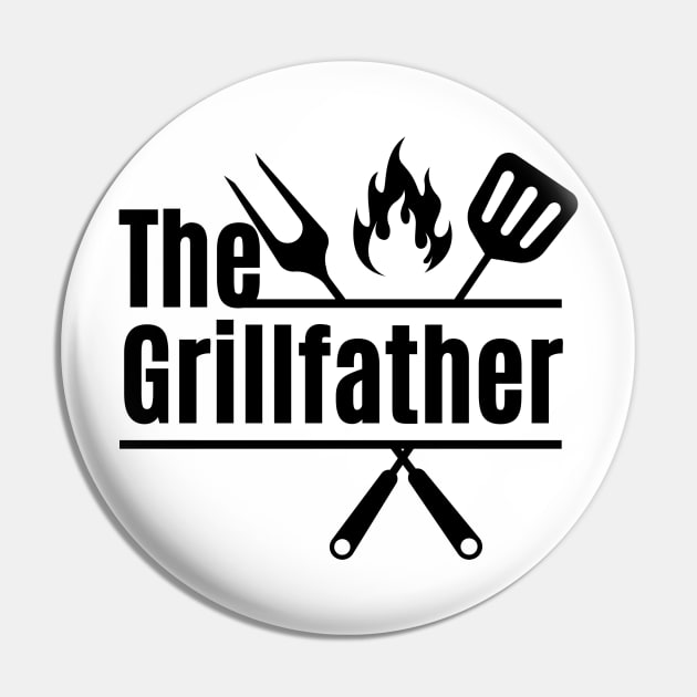 The grillfather chef design Pin by artsybloke