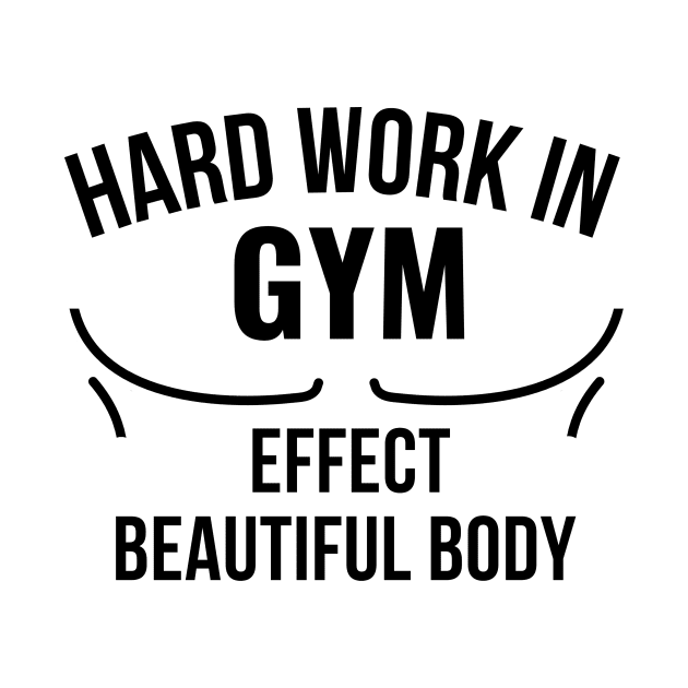 Gym quote by Cute Tees Kawaii