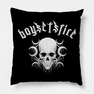 bousetfire in the darkness Pillow