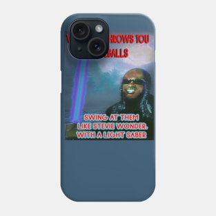 When Life Throws You Curveballs Phone Case