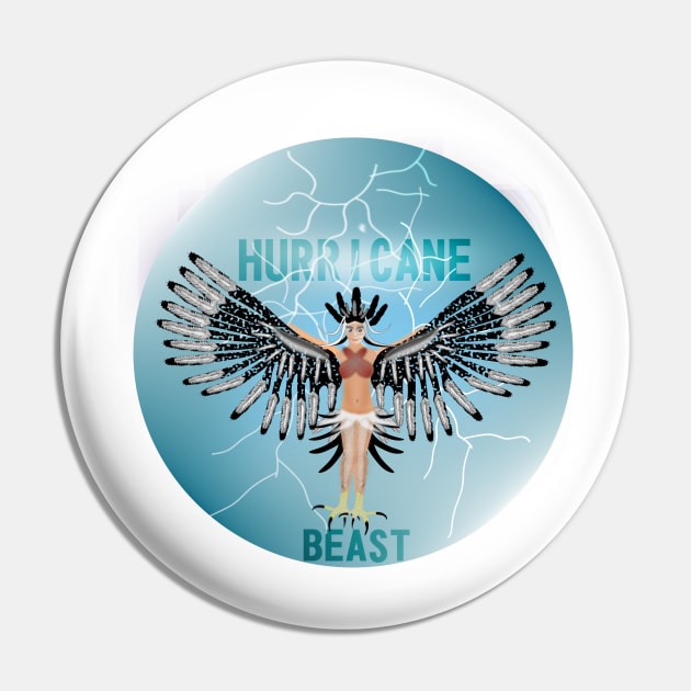 Harpy - "The Hurricane Beast" Pin by Zealjagan