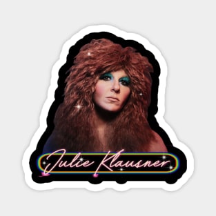 80s Julie Bowie Magnet