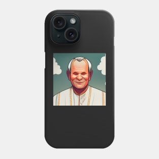 Pope John Paul II | Comics Style Phone Case