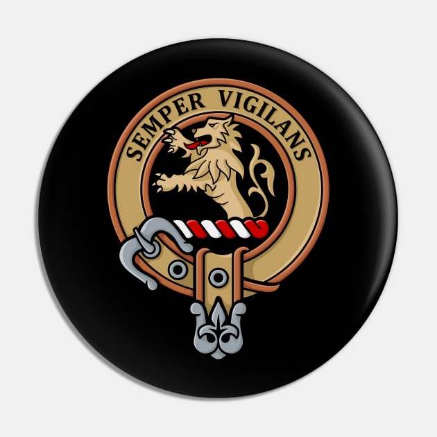 Clan Wilson Crest Pin by sifis