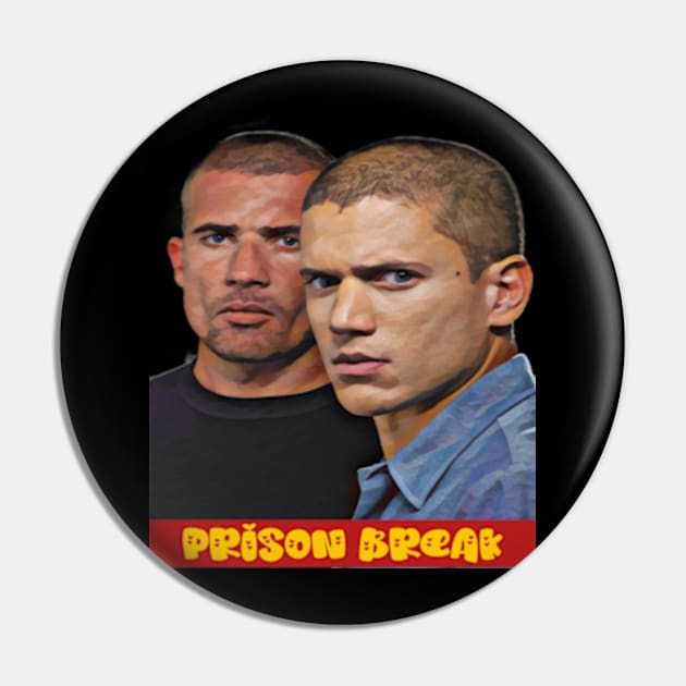 Prison break Pin by TshirtMA