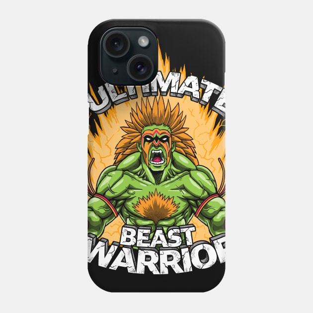 Ultimate Beast Warrior Phone Case by joerock