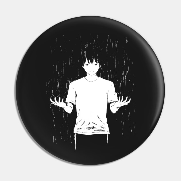 Kasuga Raining Aku No Hana Pin by DarkenLlst