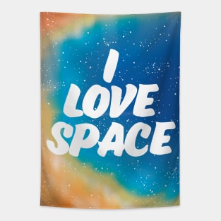 I Love Space Tapestry