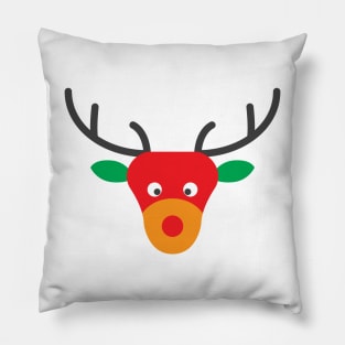 Santa Deer Pillow