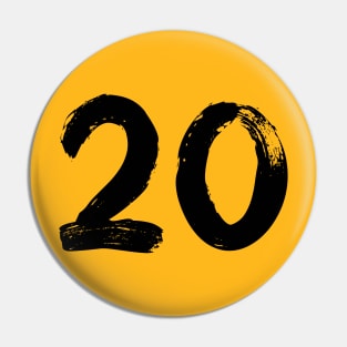 Number 20 Pin