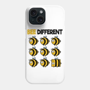 Bee Different Bees Beekeeper Cute Honey Individual Phone Case