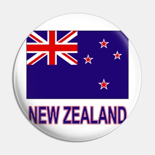 The Pride of New Zealand - National Flag Design Pin