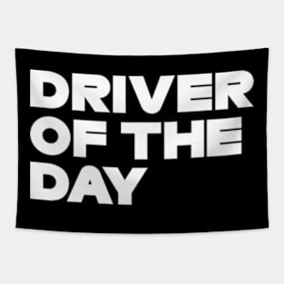 Driver Of The Day Tapestry