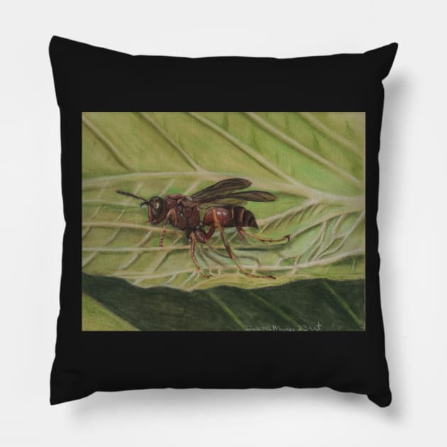 Ant Pillow by teenamarie23art