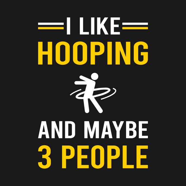 3 People Hooping Hoop Hooper by Bourguignon Aror