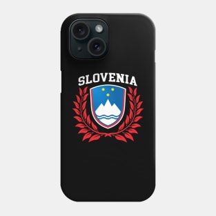 Slovenian Pride Flag T-Design Phone Case