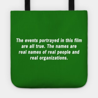 Zombie Movie Disclaimer Tote