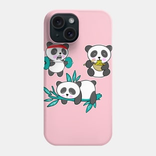 Panda Swole Phone Case