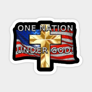 One Nation Under God Magnet