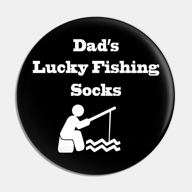 Personalised Lucky Fishing Socks Pin by AgneJaspe