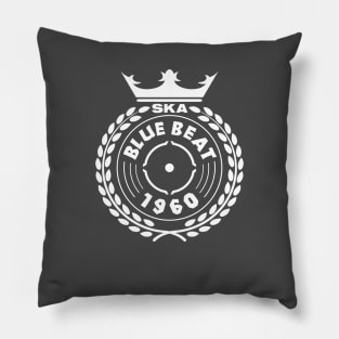 Blue Beat Ska Pillow