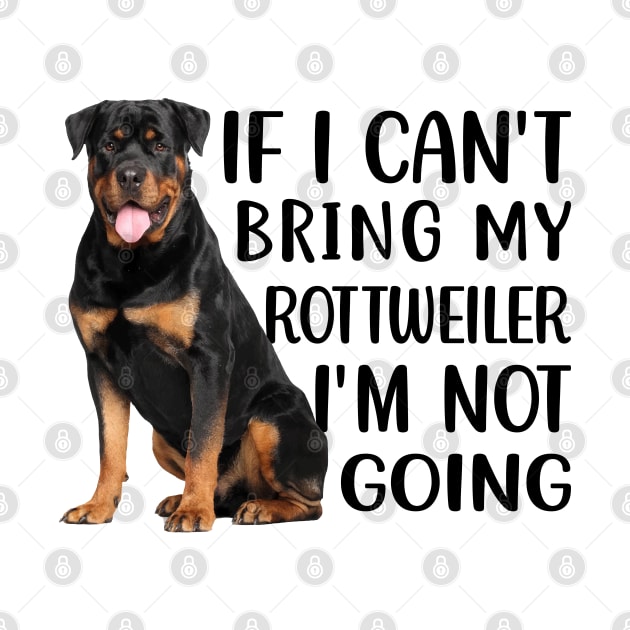 If I can't bring my Rottweiler I'm not going by reedae