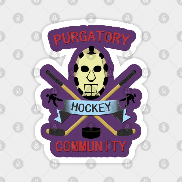 purgatory hockey Magnet by swiftjennifer