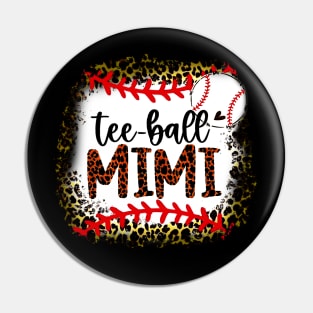 Tee Ball Mimi Leopard   Tee Ball Mimi Pin