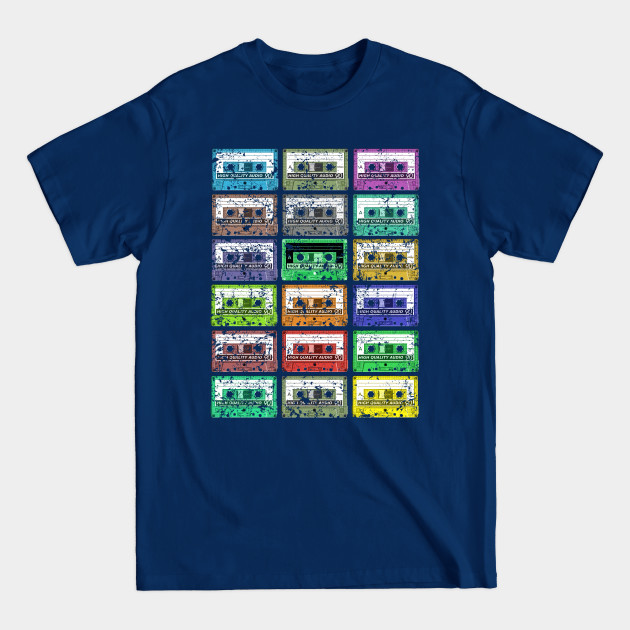 Discover Distressed Multi Cassette Tapes - Cassette Tapes - T-Shirt