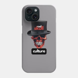 Red Skull Culture, Festival t-shirt, Unisex t-shirt, tees, men's t-shirt, women's t-shirt, summer t-shirt, trendy t-shirt, tees with hats Phone Case