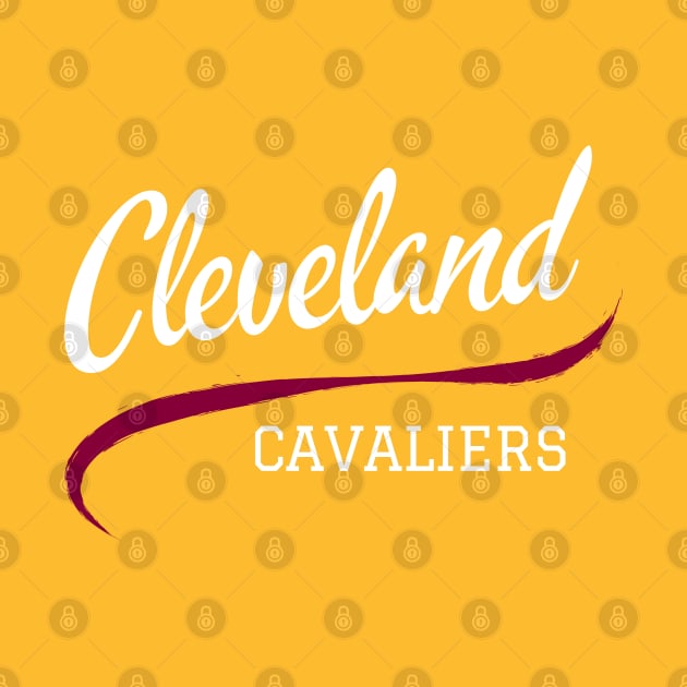 Cleveland Cavaliers Retro Cavs by CityTeeDesigns