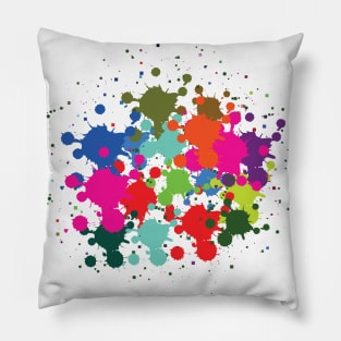 Color Splash Design BY OverView. Pillow