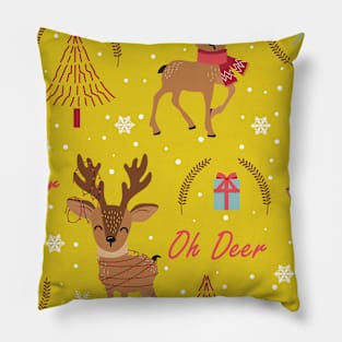 christmas reindeer Pillow